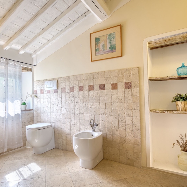 En suite bathroom